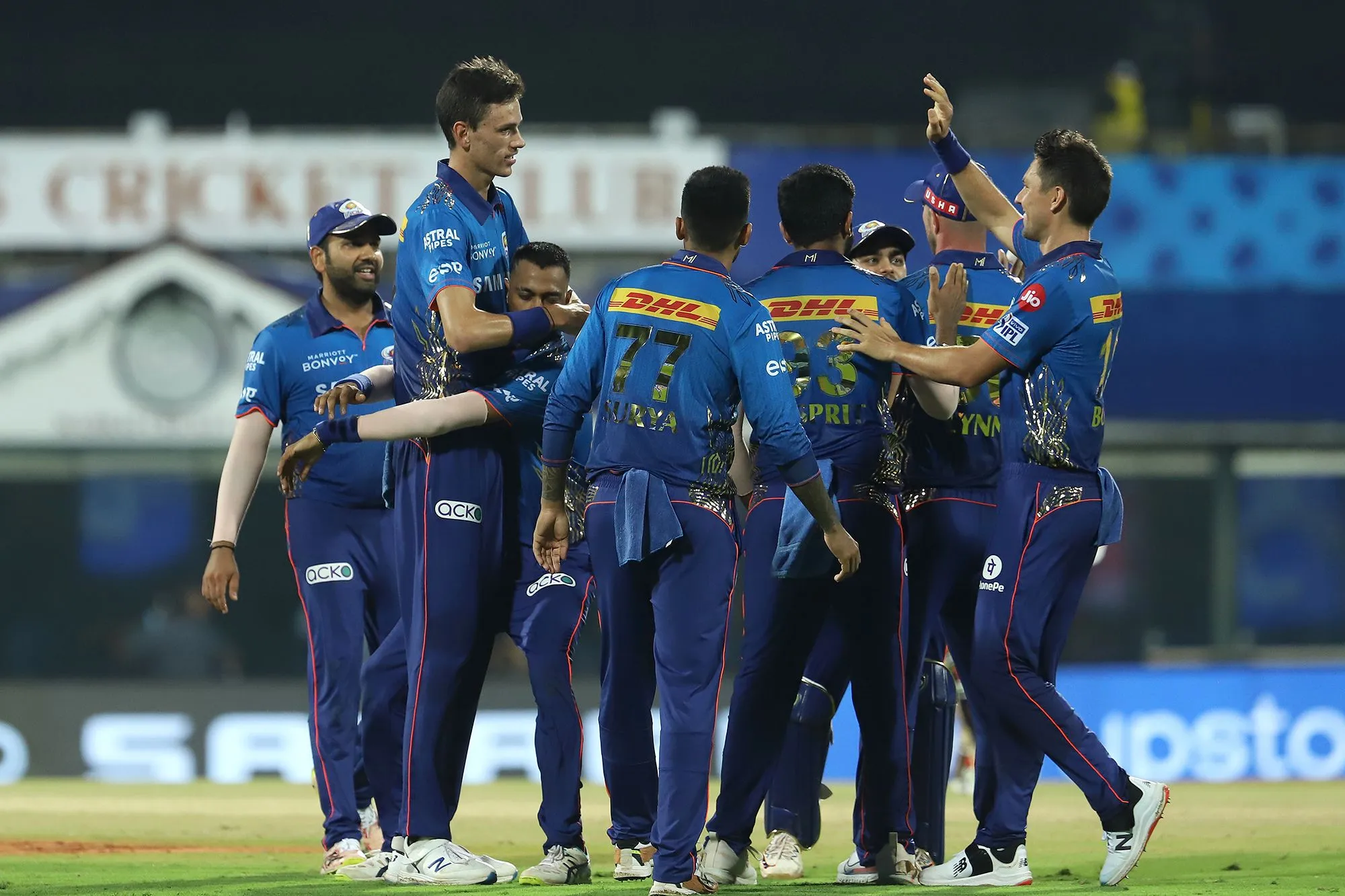 Mumbai Indians have just won two games this season