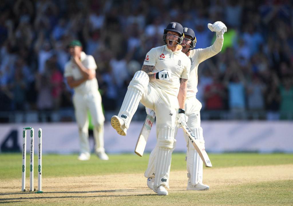 Stokes make a match-winning hundred in the 2019 Ashes
