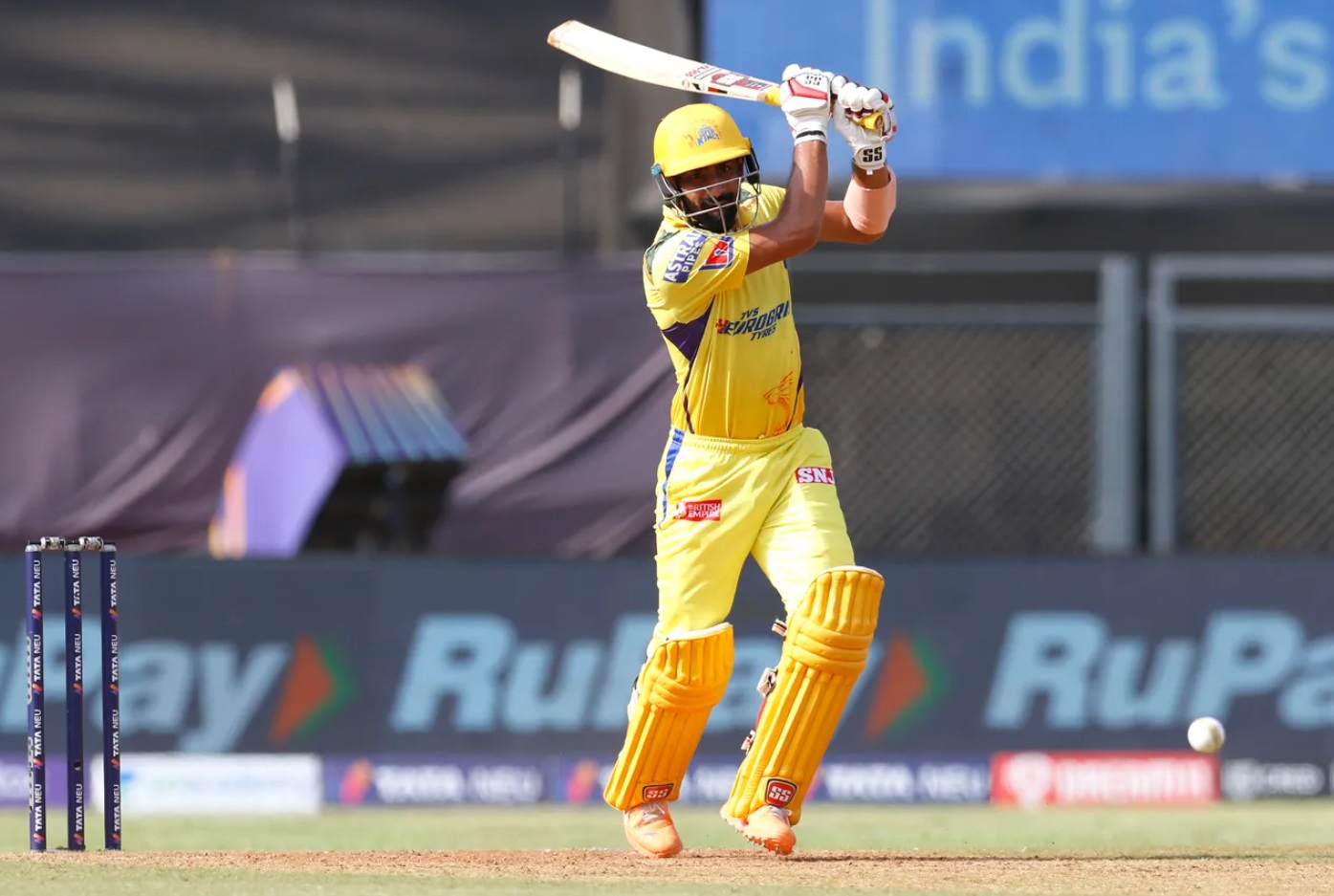 Ruturaj Gaikwad departs after scoring fifty at ‘questionable’ strike rate vs GT.