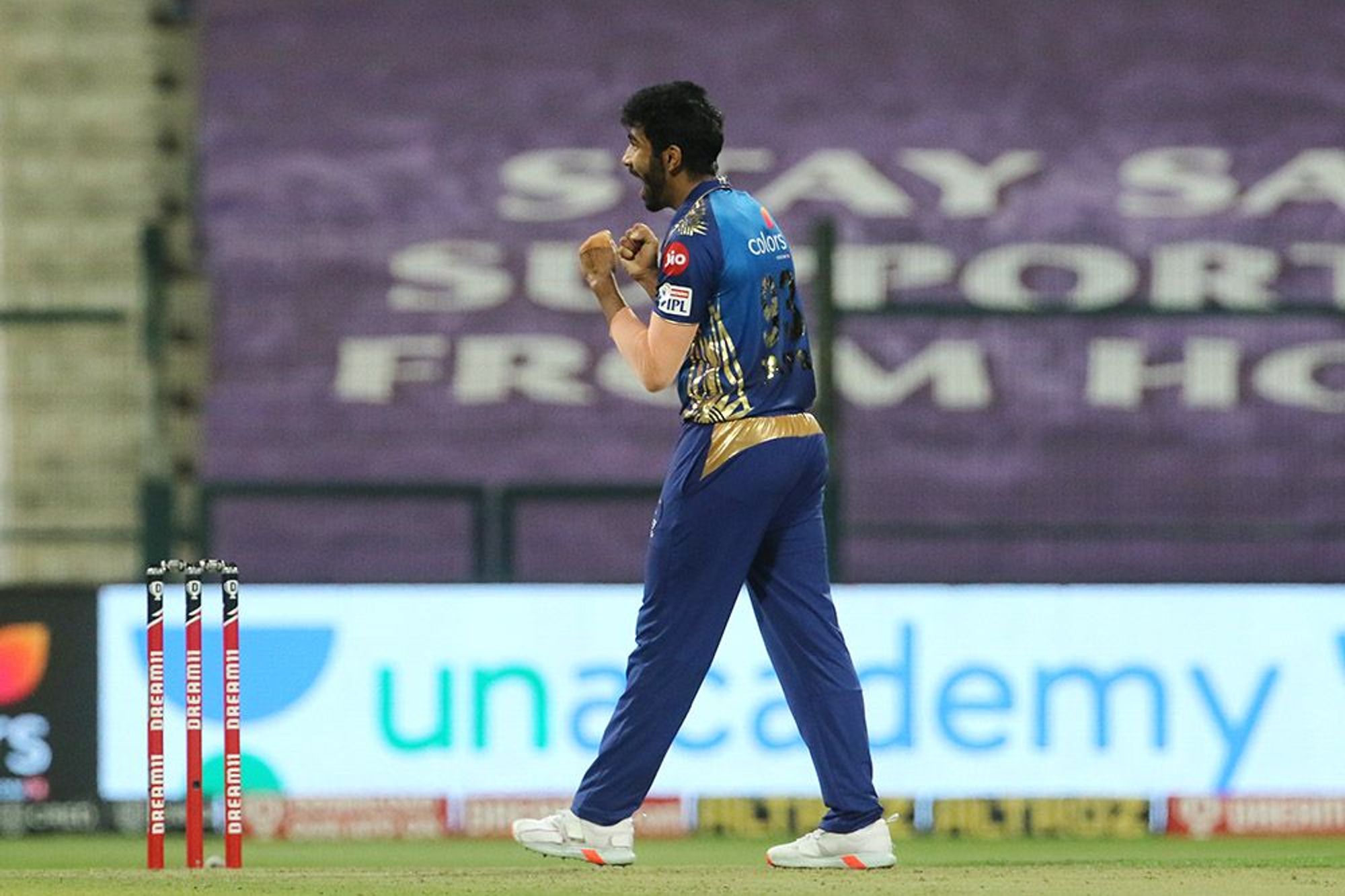 Bumrah gets virat kohli as his 100th IPL wicket