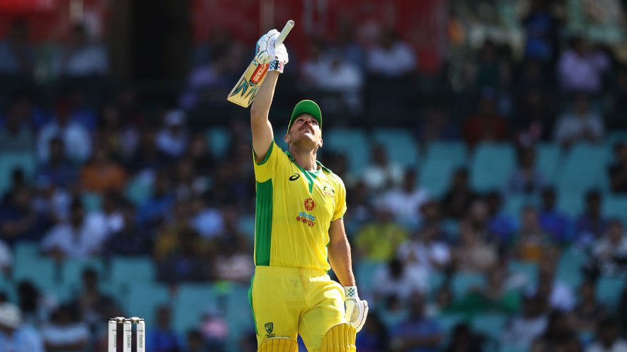 Finch scored his 18th ODI hundred