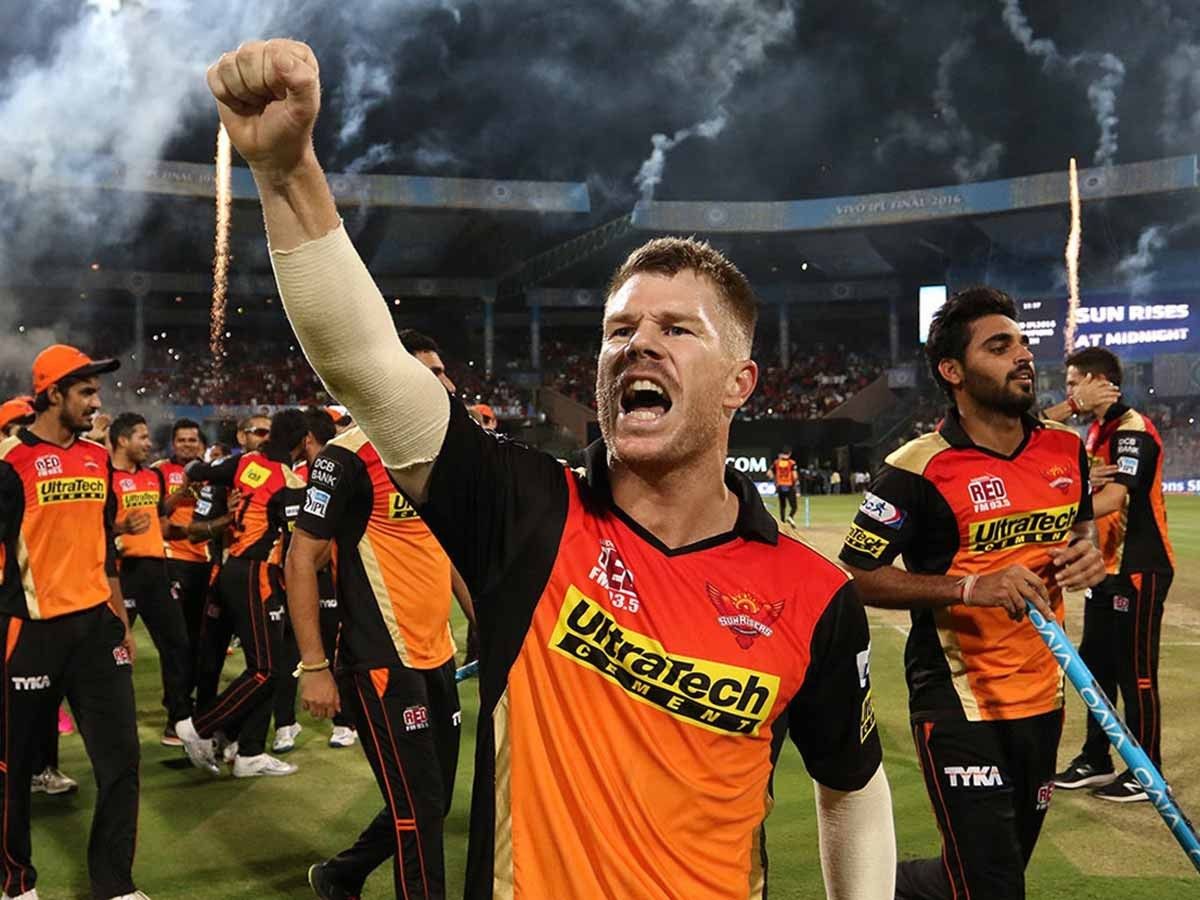 Warner removed from SRH captain