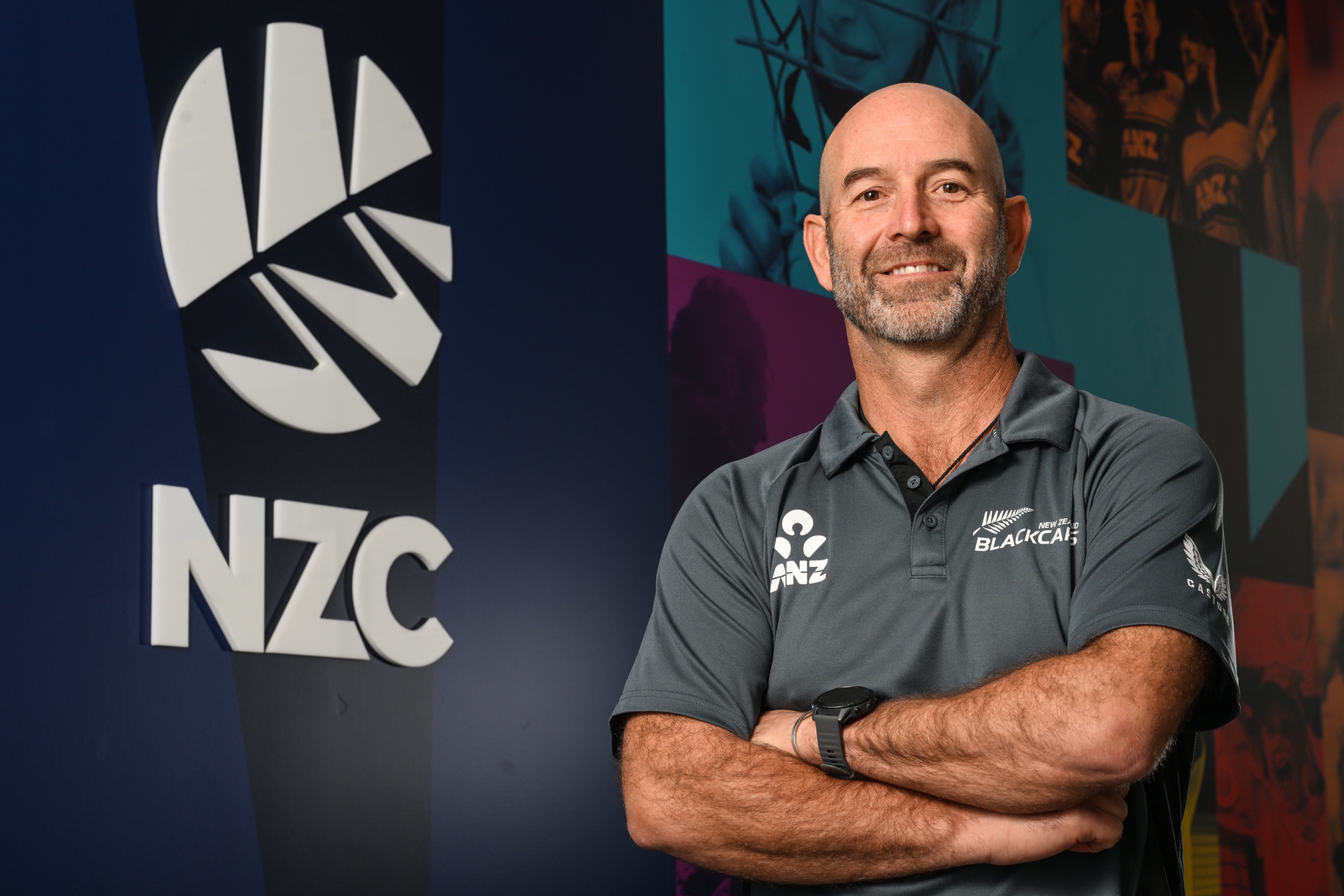 Rob Walter after his appointment as head coach of the New Zealand's Men's cricket team
