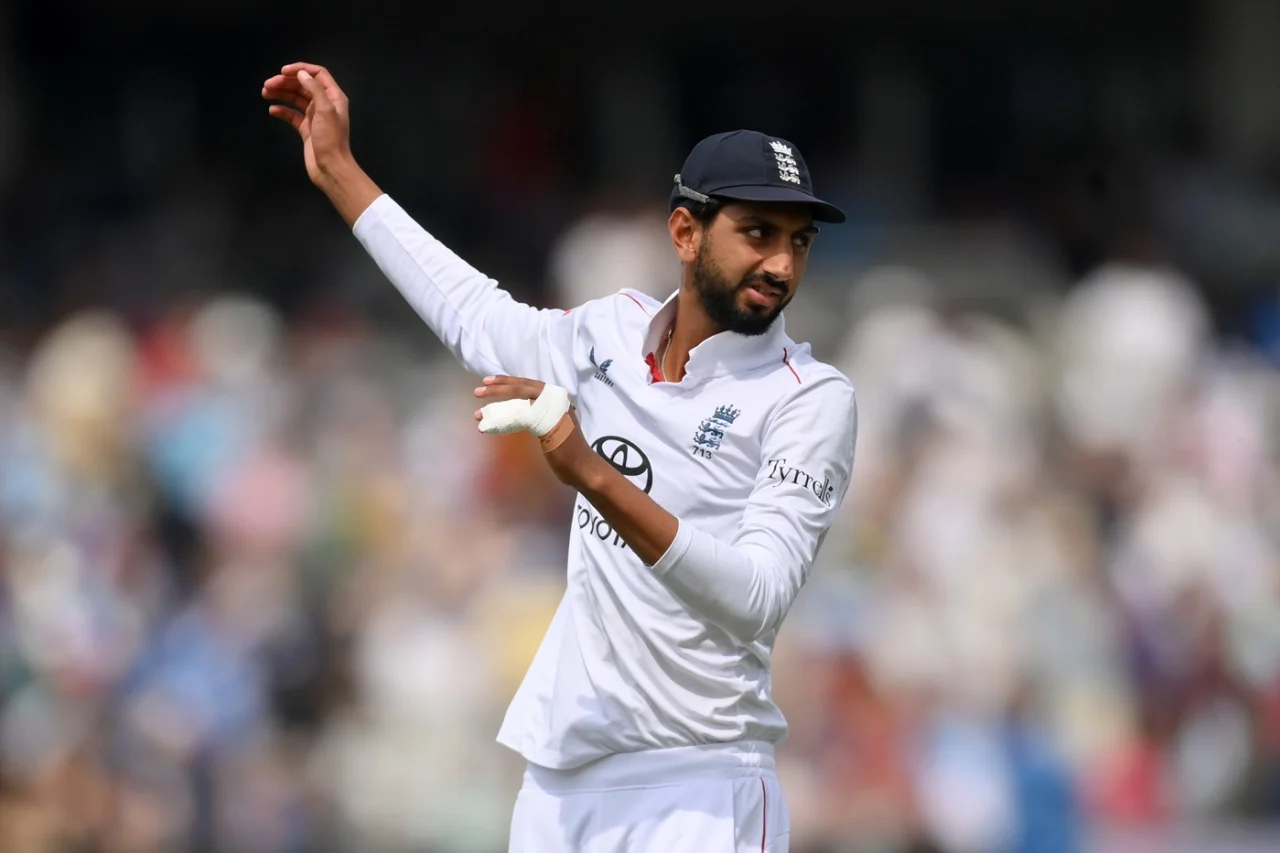 ENG vs IND | Shoaib Bashir ruled out of final two Tests with finger injury after Lord's heroics