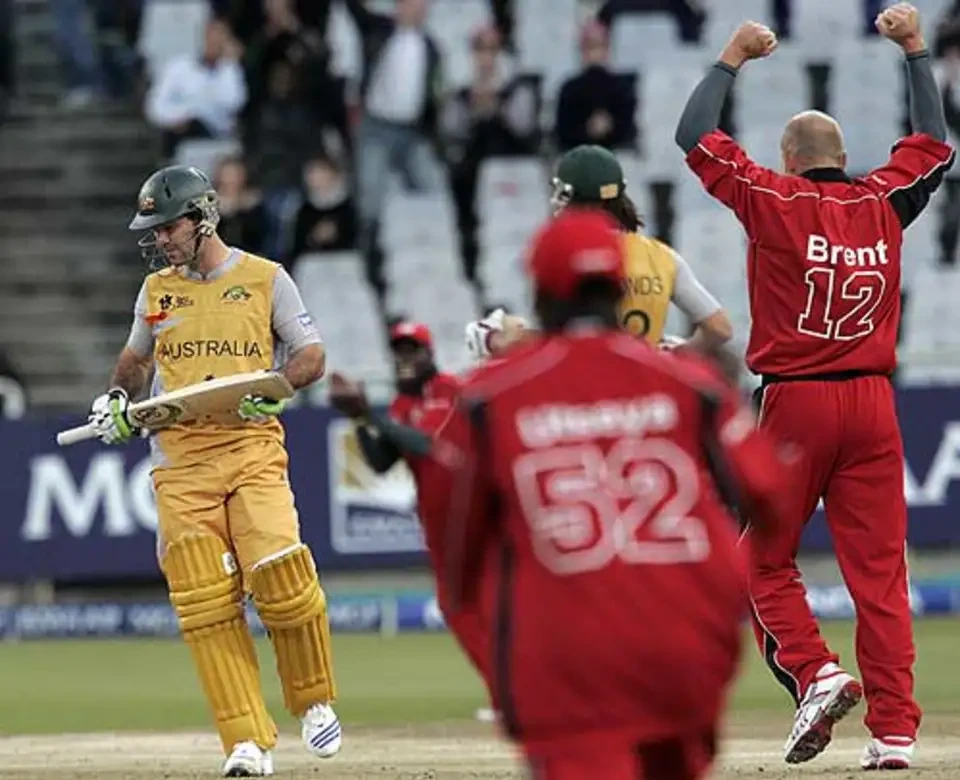 Zimbabwes infamous 2007 T20 World Cup win over Australia.