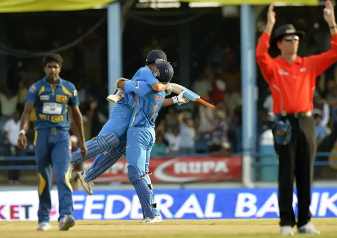 India defeated Sri Lanka by just 1 wicket.