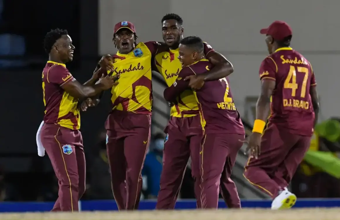 West Indies defeated Australia by 18 Runs.
