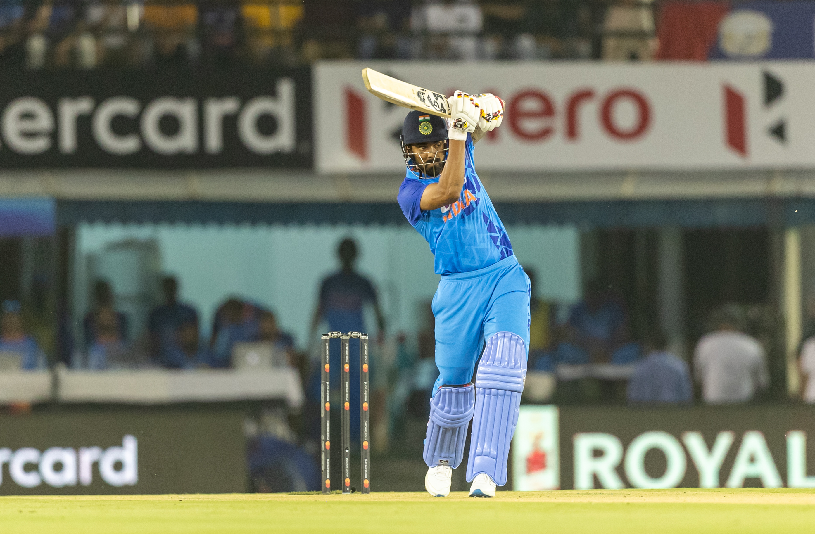 KL Rahul scored a half-century in first T20I