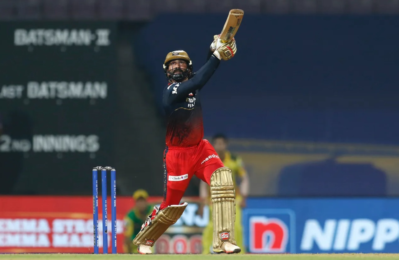 Dinesh Karthik got out for a duck against SRH.