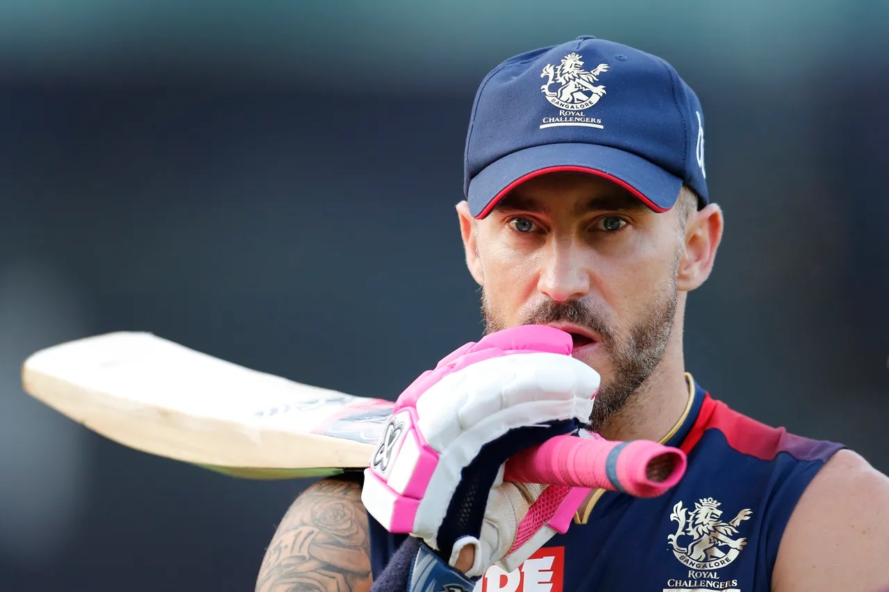 Faf du Plessis leading RCB from the front