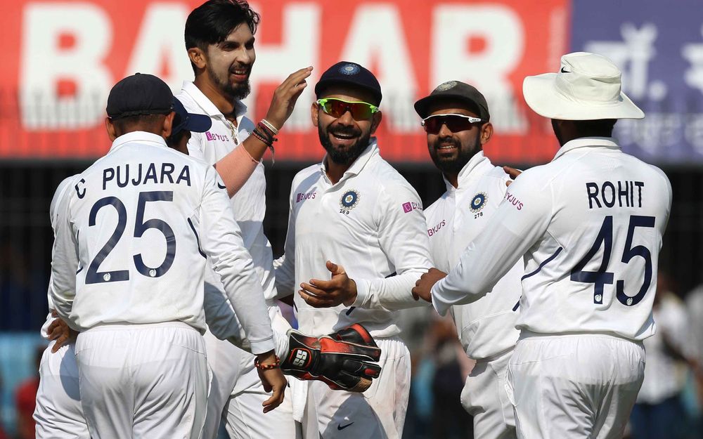 India were leading the five-match Test series 2-1 