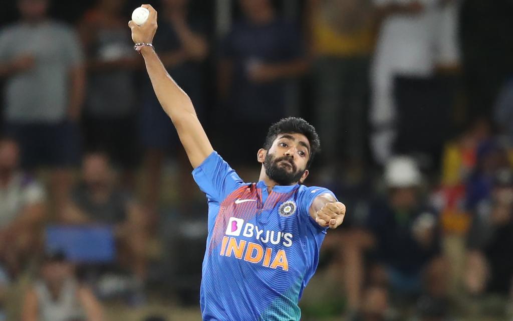 India pacer Jasprit Bumrah took 2 wickets vs New Zealand on Sunday 