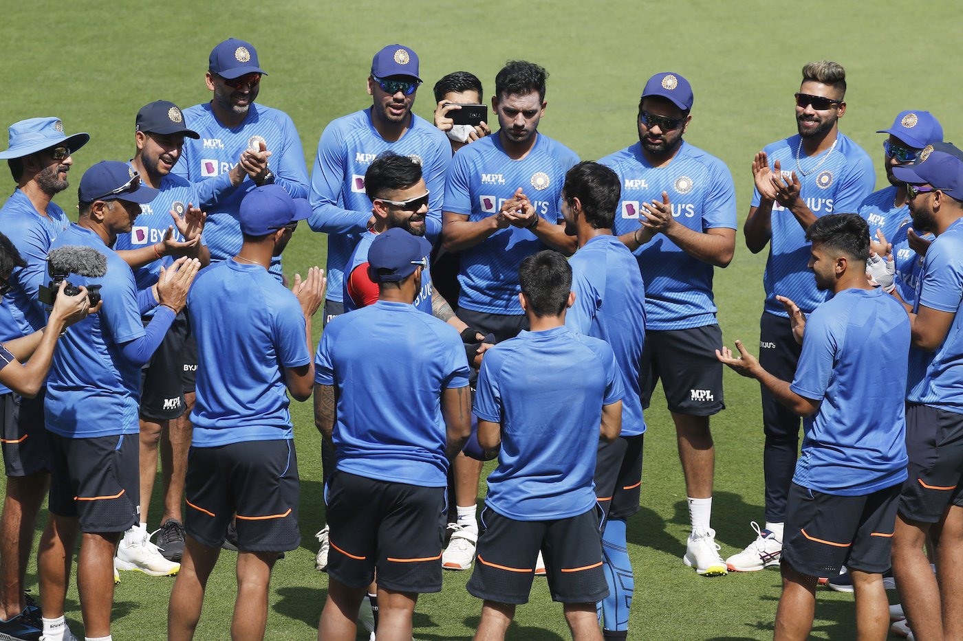 Deepak Hooda received his debut cap from Virat Kohli
