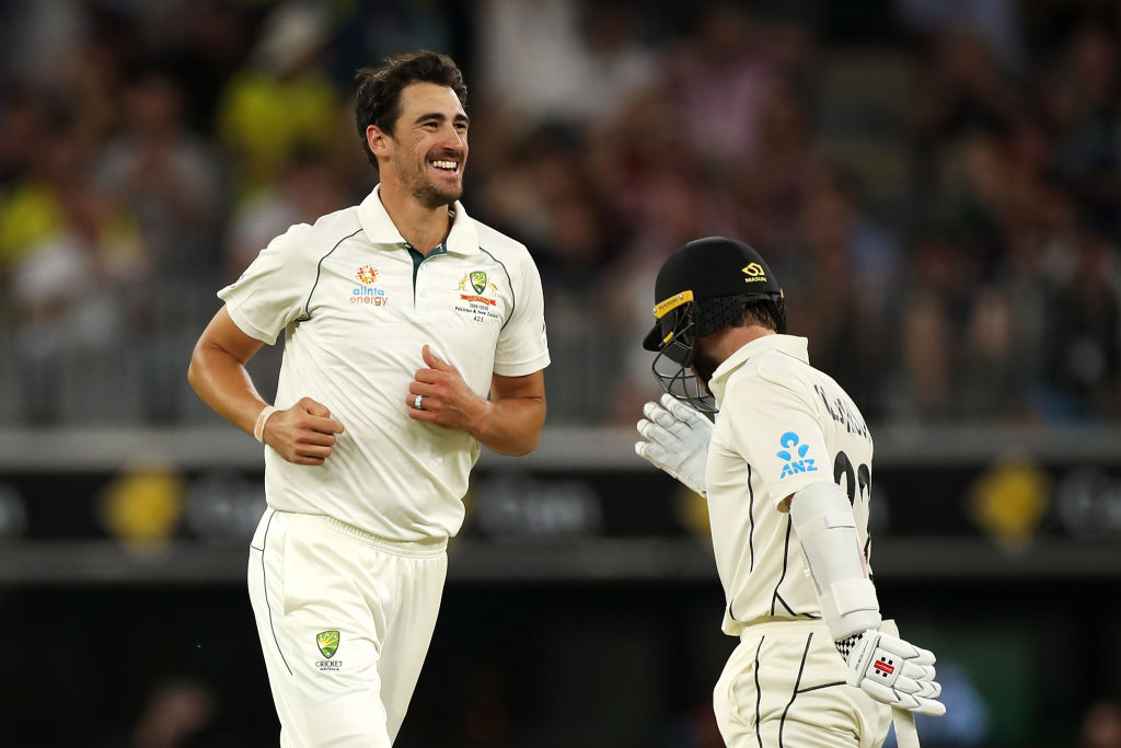 Mitchell Starc wins Allan Border medal at Cricket Australia Awards