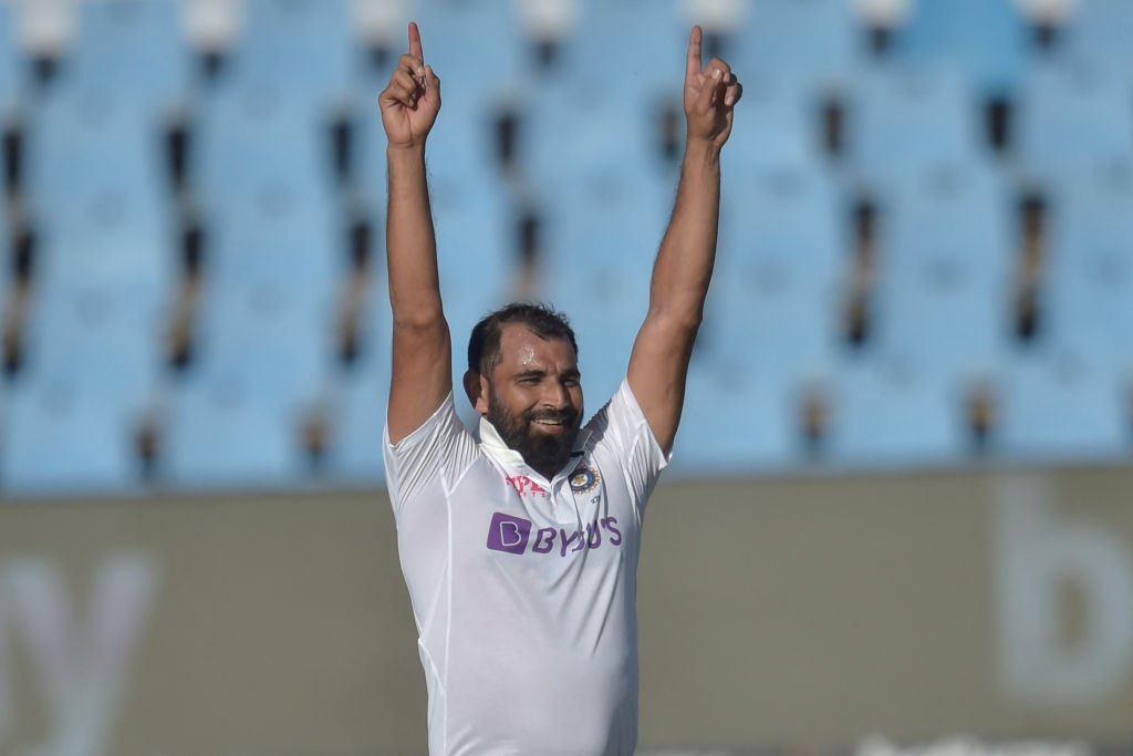 Mohammed Shami scalped five wickets in the first innings of the Centurion Test against South Africa