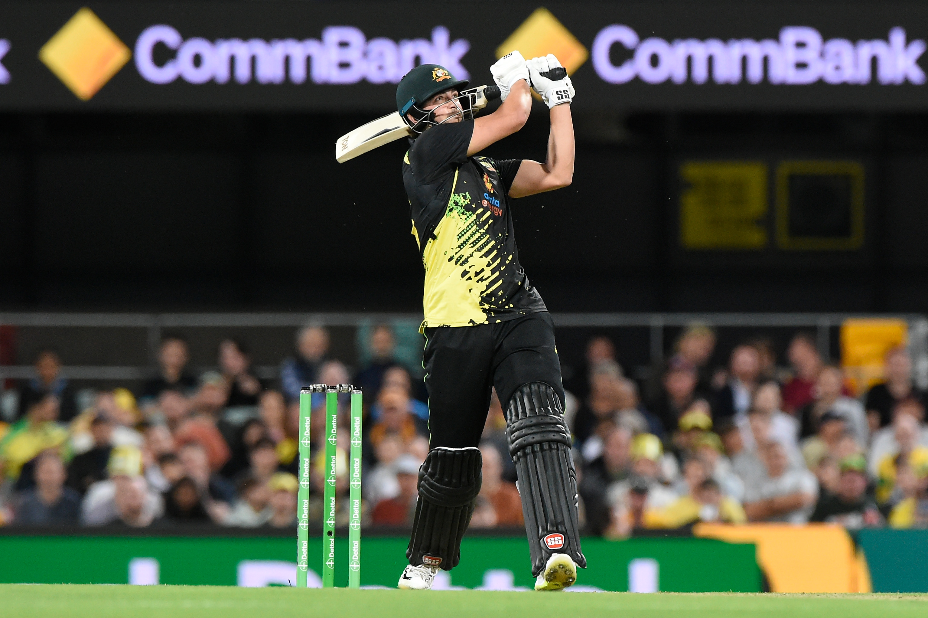 Tim David played a explosive knock in the second T20I against West Indies