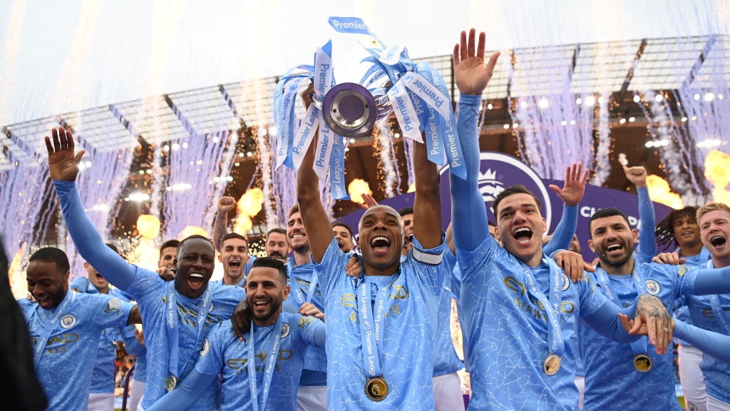 Manchester City won the 2020/21 league title