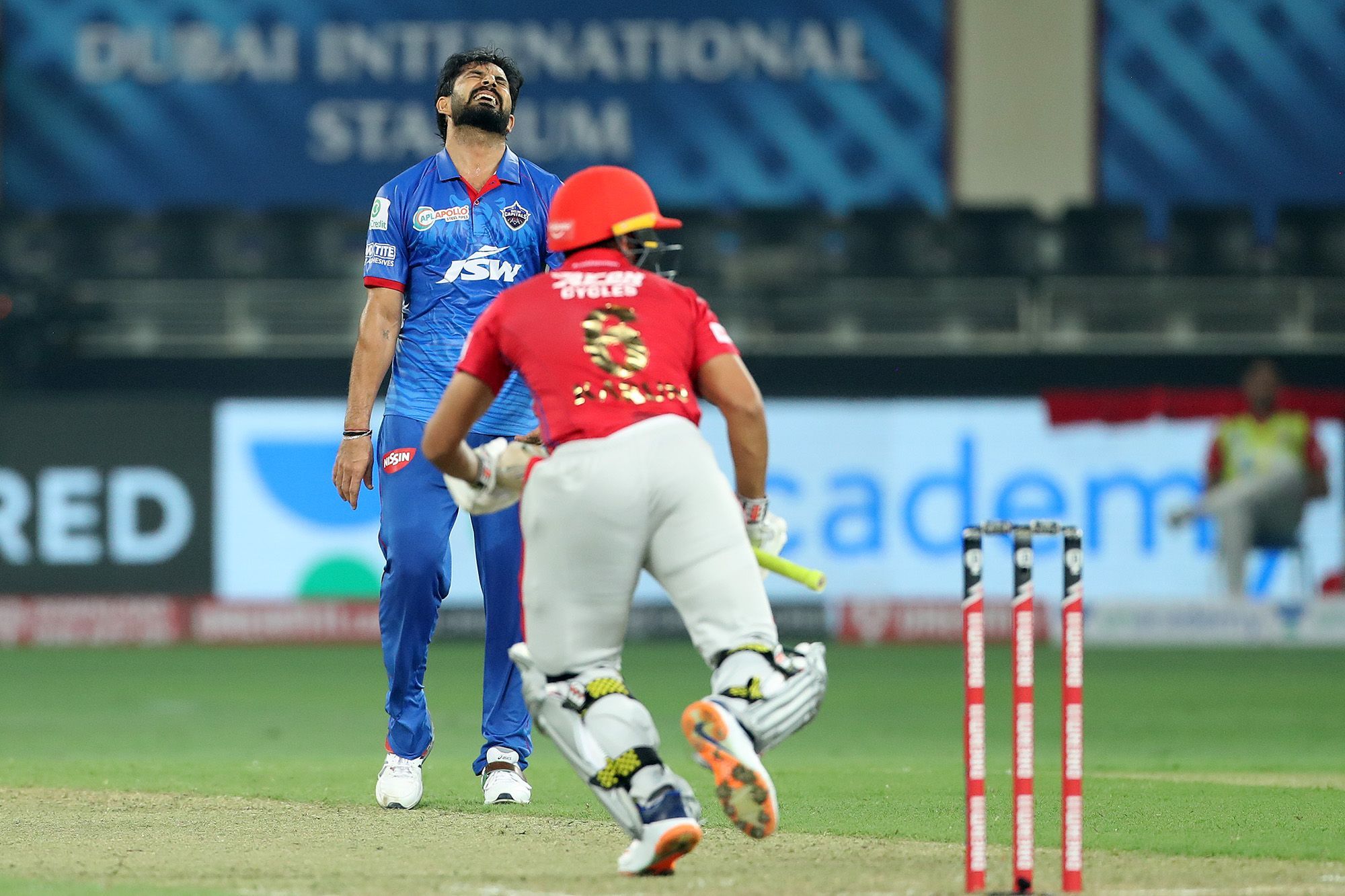 DC defeated KXIP after the match entered super over. 