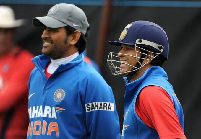Sachin Tendulkar credits MS Dhoni's incredible calmness