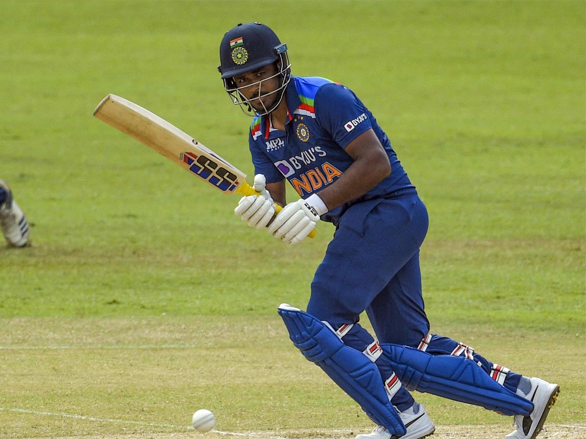 Samson in action for India in the ongoing Sri Lanka tour 
