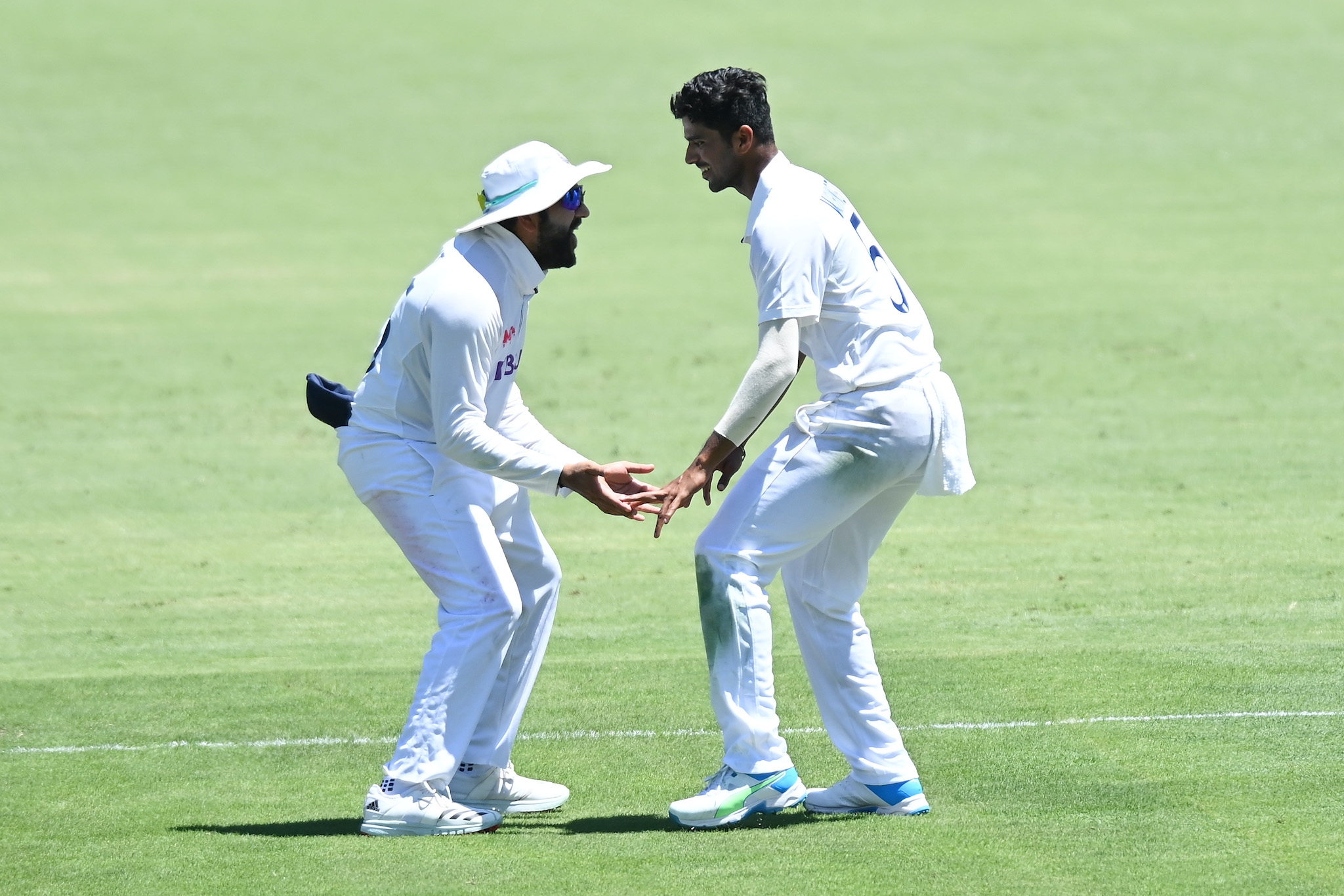 Sundar made his debut in Brisbane