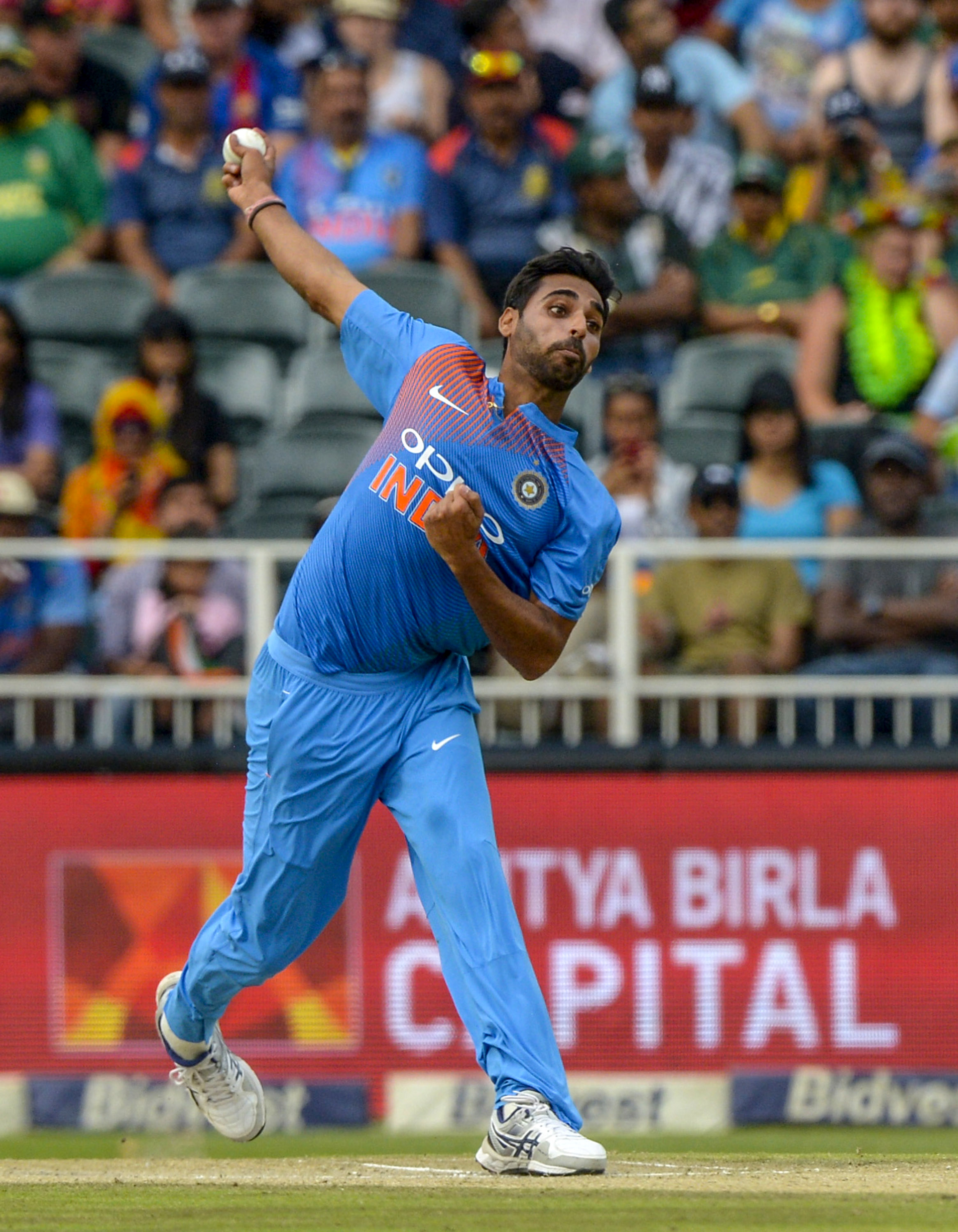 Bhuvneshwar Kumar was a part of India's team in the 2013 and 2017 CT finals