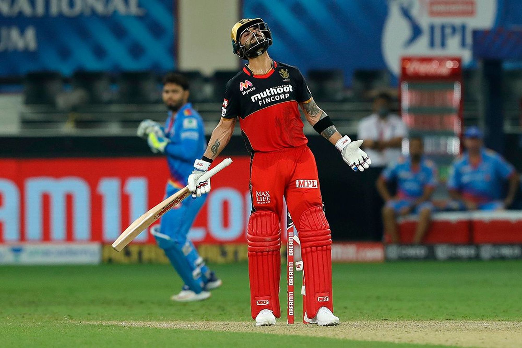 RCB slumped to a 59-run defeat on Monday