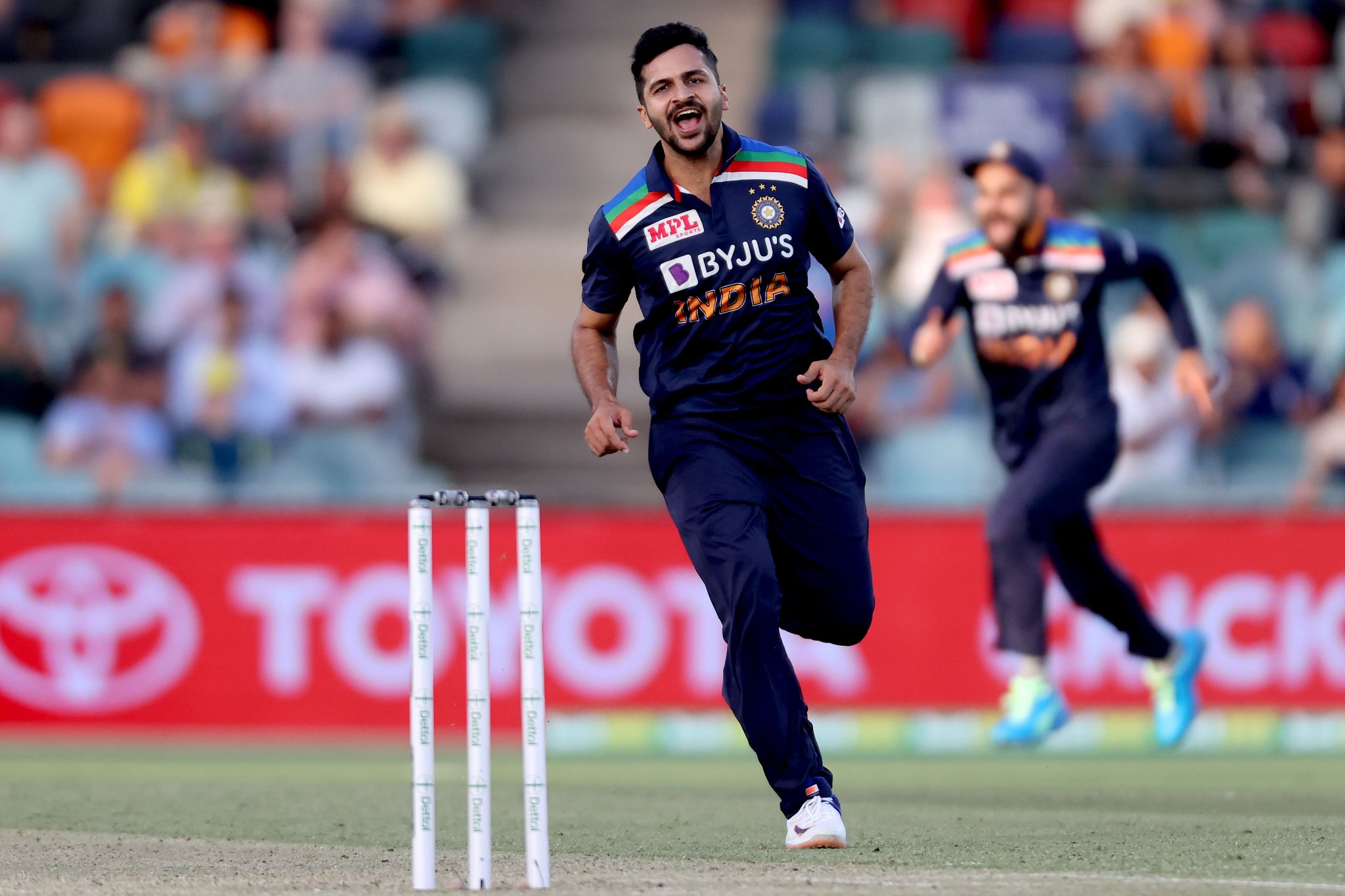 Thakur starred with the ball on Wednesday