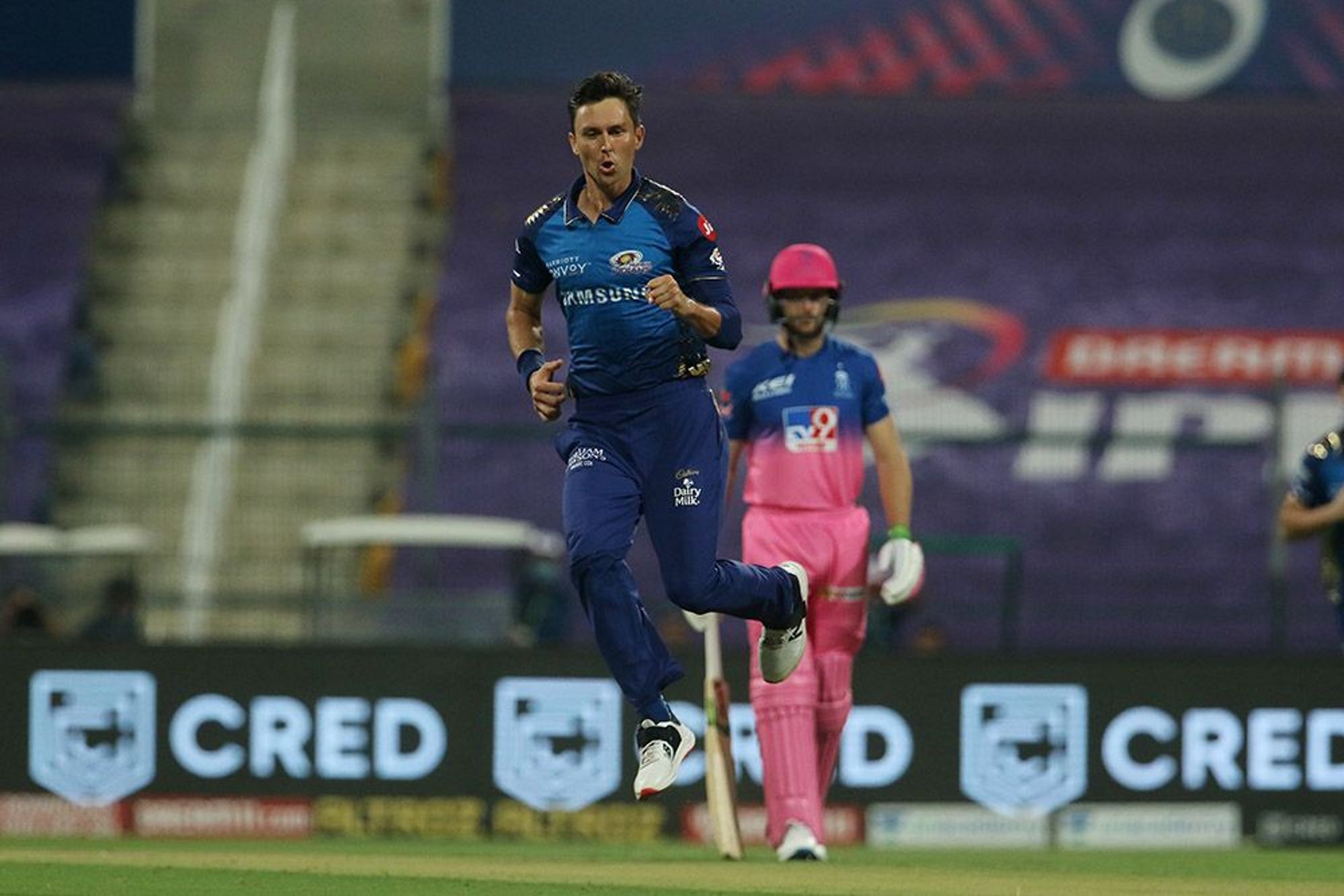 Boult took the wickets of Jaiswal and Samson