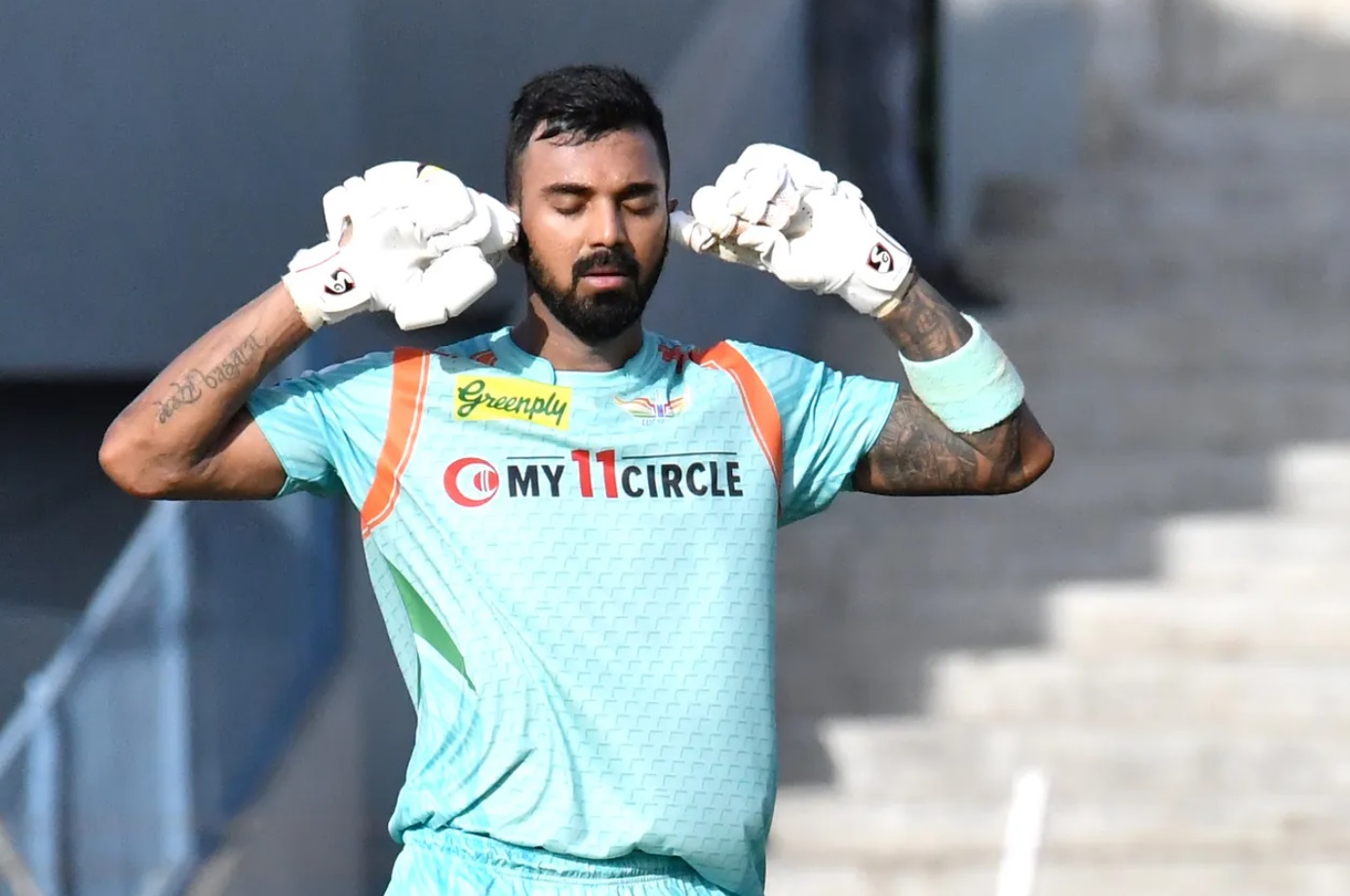 KL Rahul scored a hundred against MI in IPL 2022.