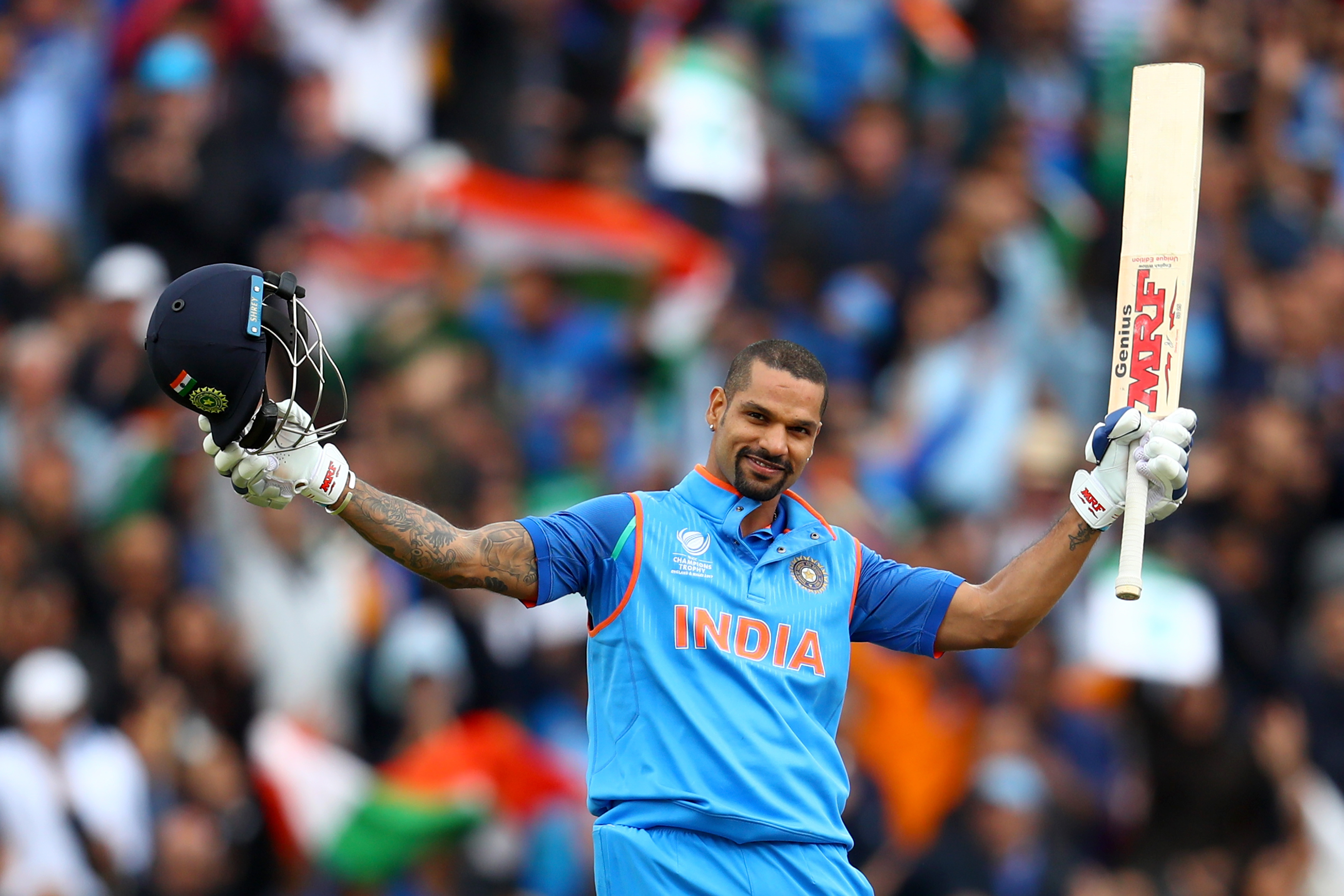 Shikhar Dhawan was excluded from India's T20 World Cup squad