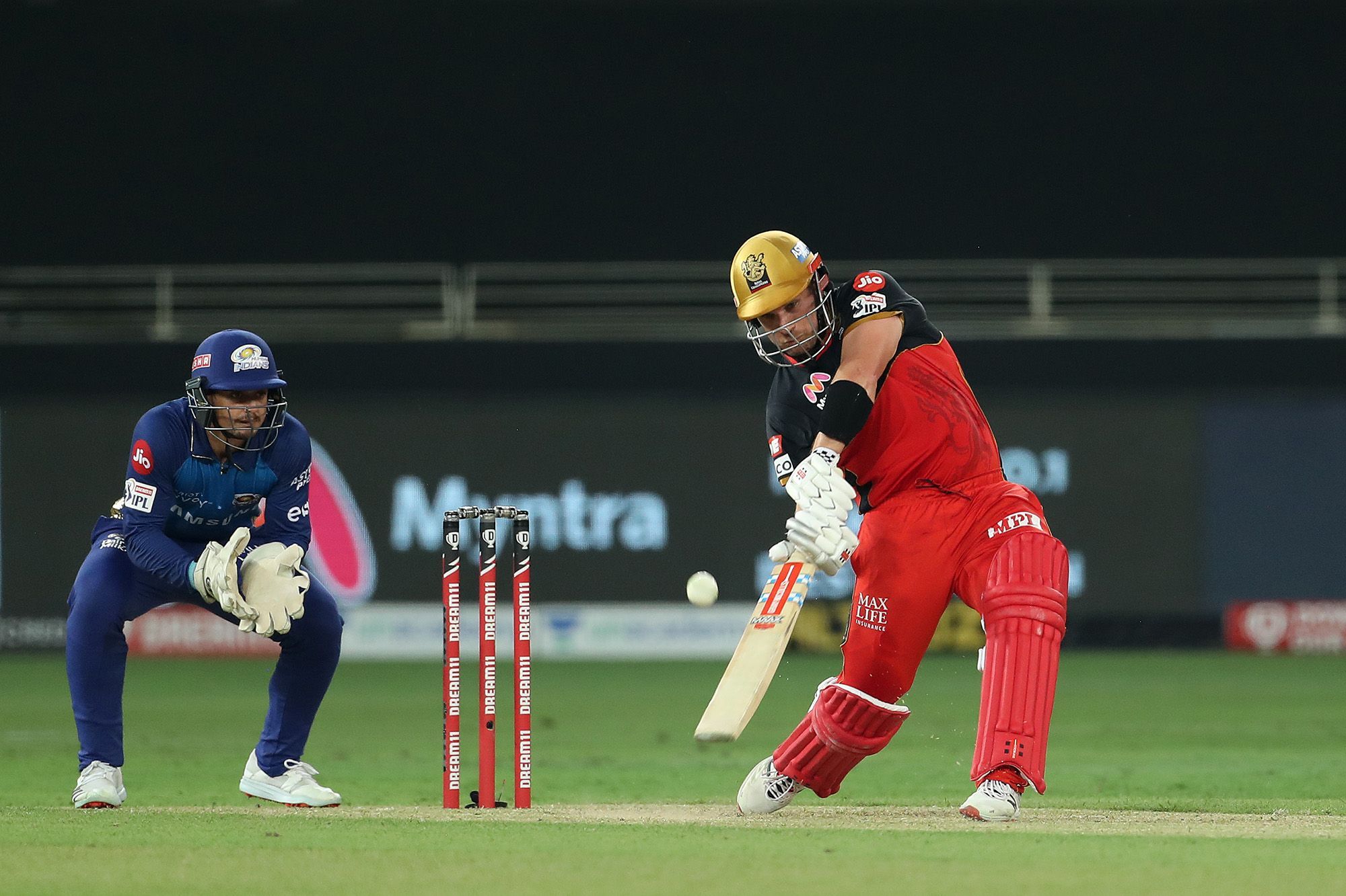 Aaron Finch scored a half-century today