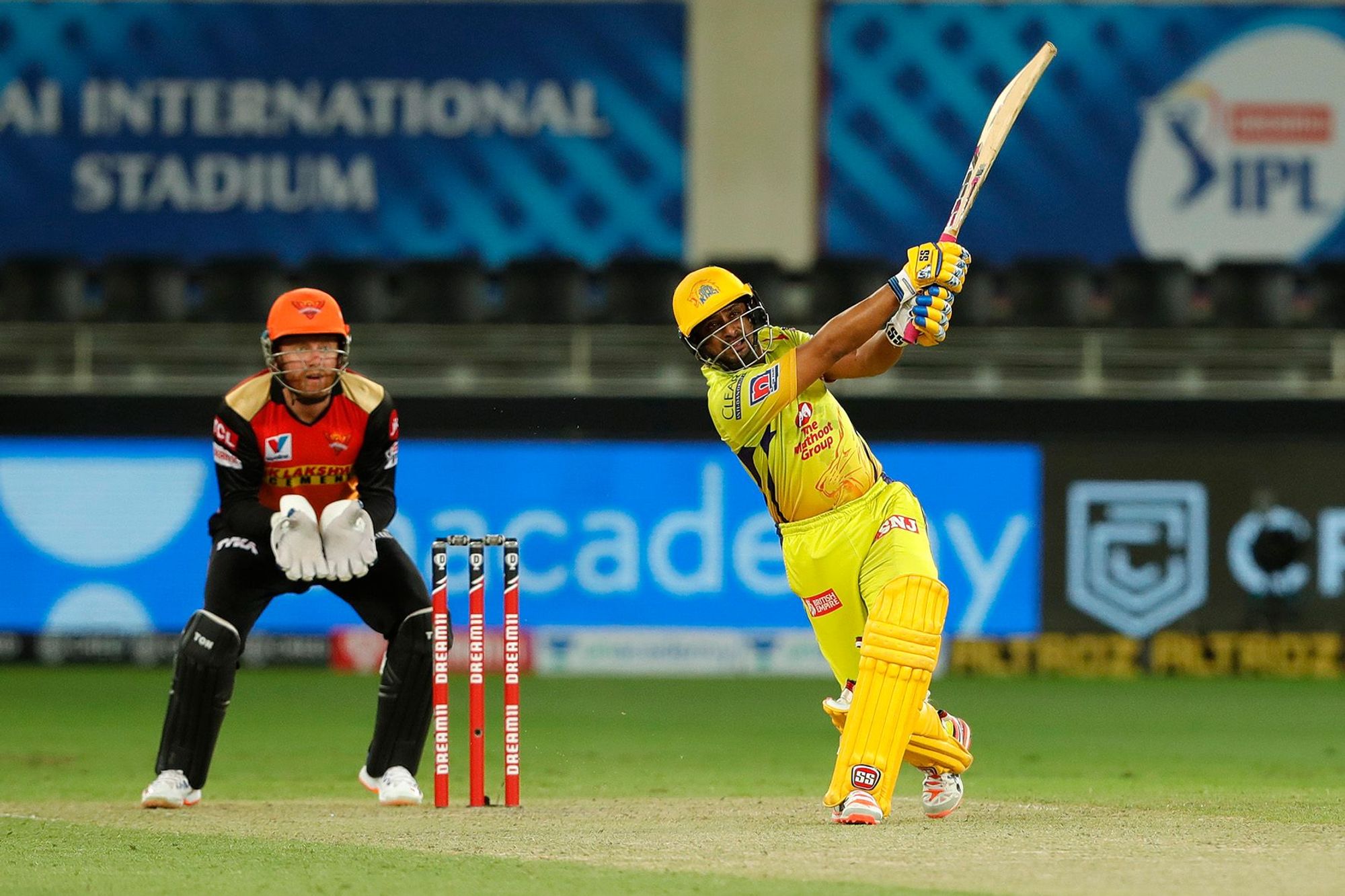 Rayudu scored an important 41 last night