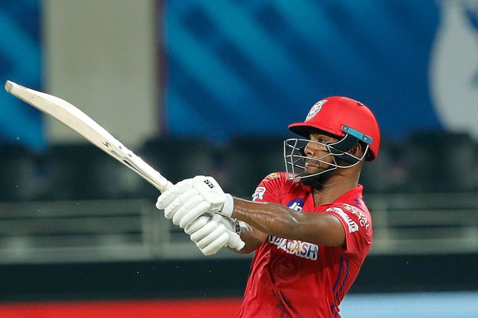 Pooran hit a last-ball six to hand KXIP victory