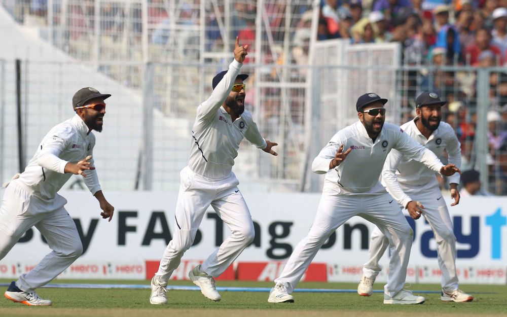 Twitter reacts to Rohit Sharma diving to steal Virat Kohli’s catch at first slip