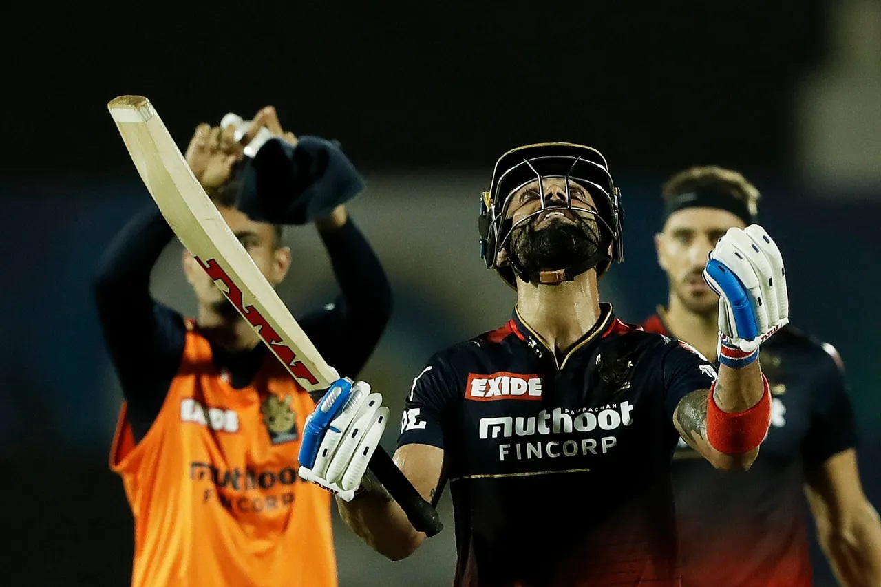 Virat Kohli was dismissed after scoring 20 runs against Punjab Kings.