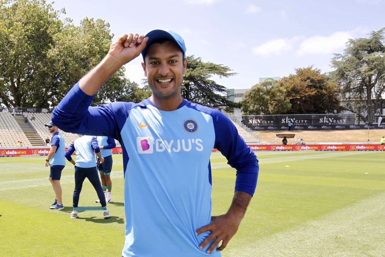 Agarwal made his ODI debut earlier this year in New Zealand 