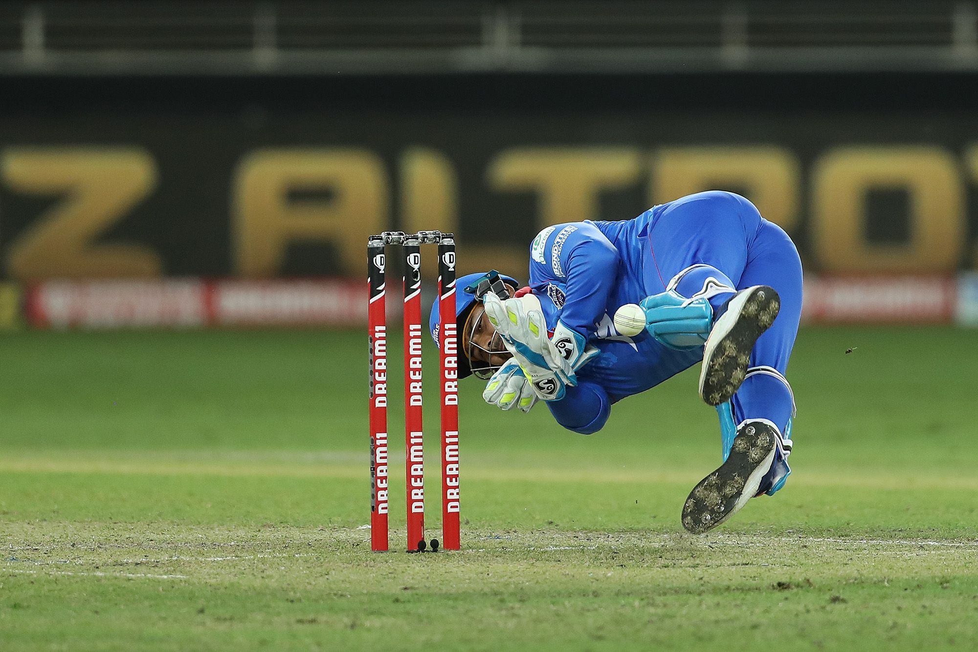 Pant failed to get any sort of connection with the stumps