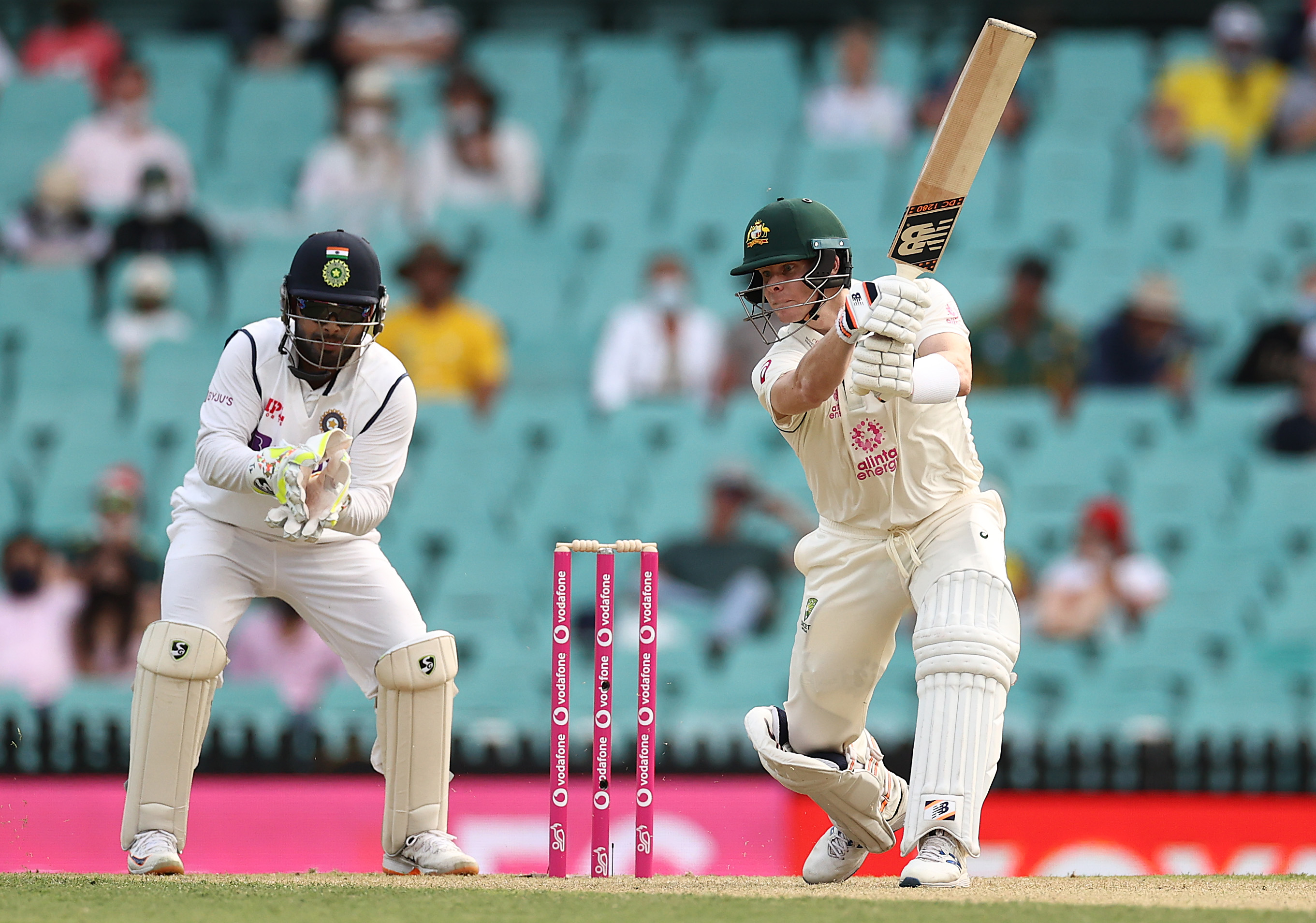 Smith came out all guns blazing against Ashwin today