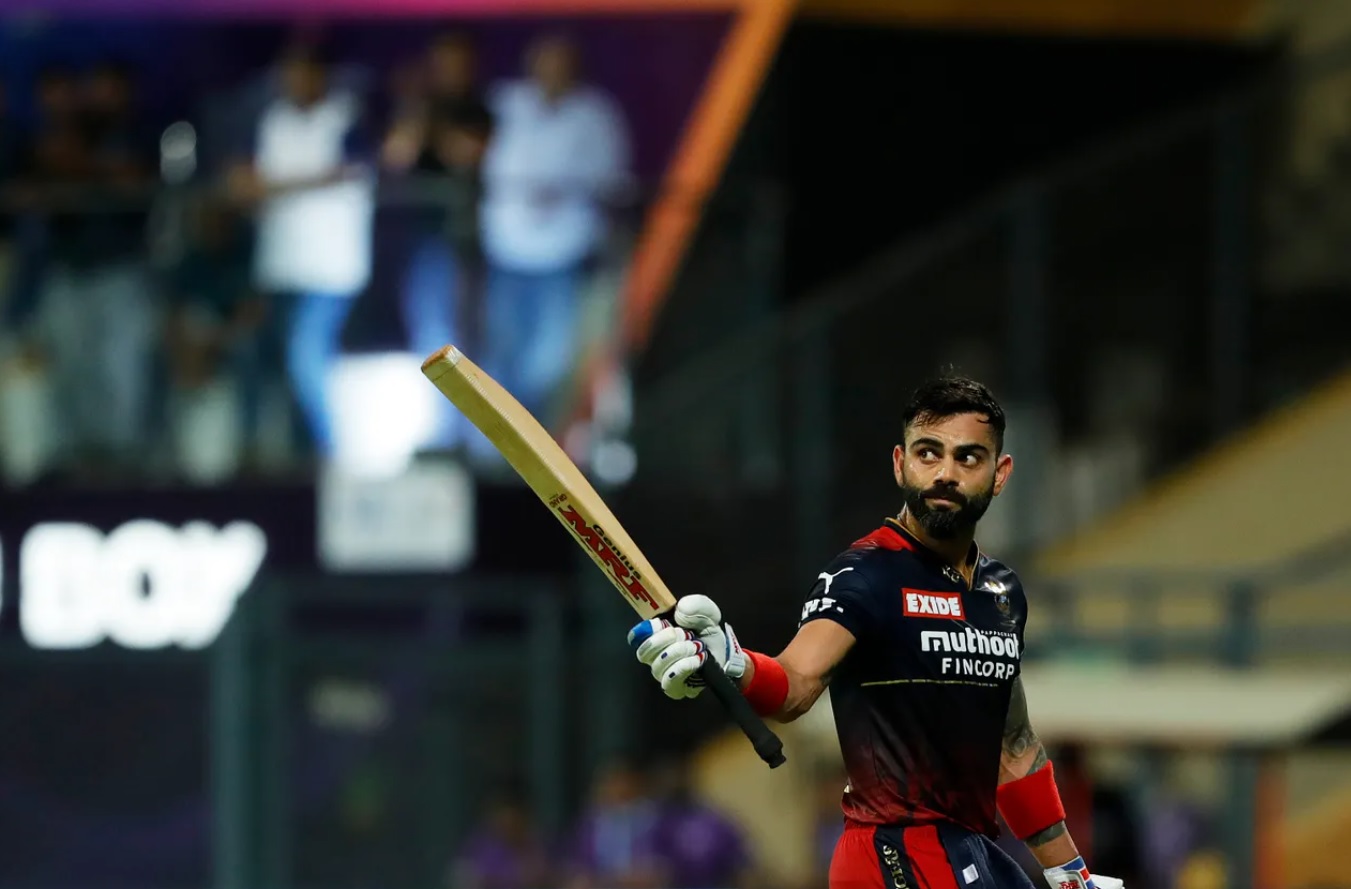 Virat Kohli scored a fifty against GT