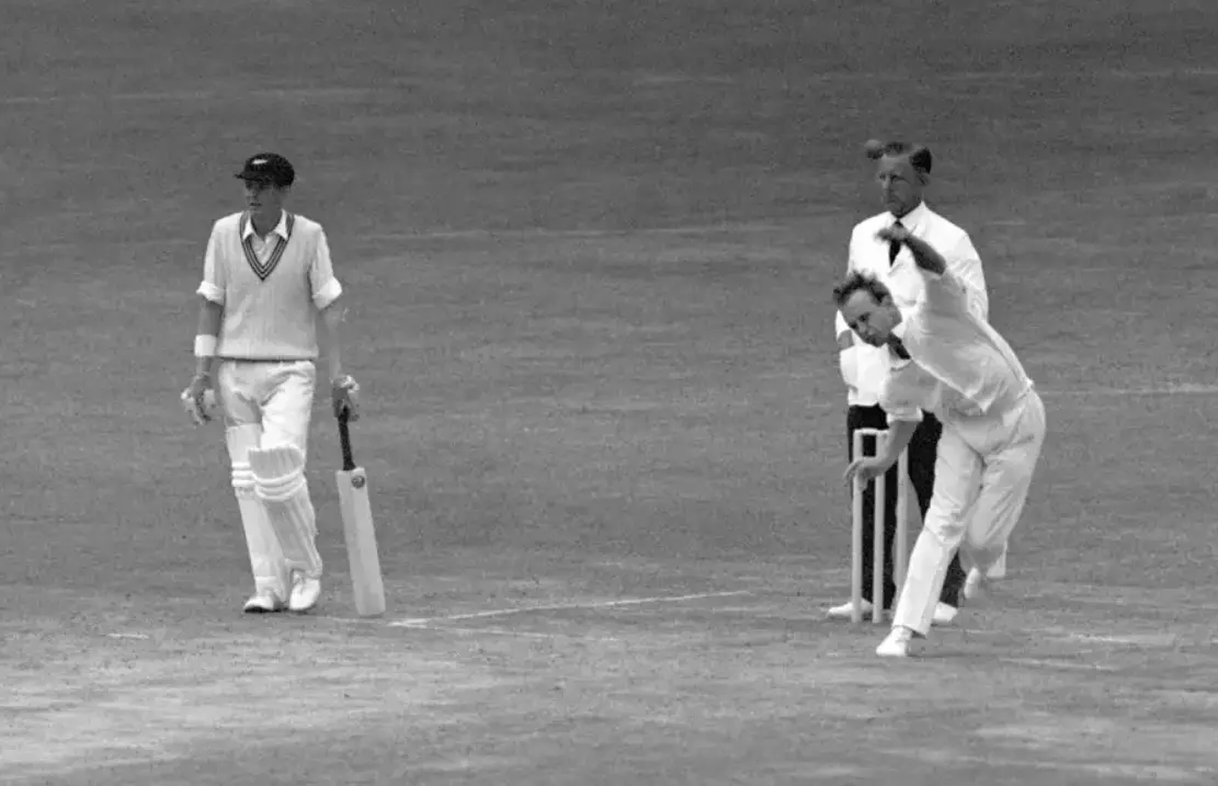England vs New Zealand, 1965, 1st Test at Edgbaston, Birmingham.