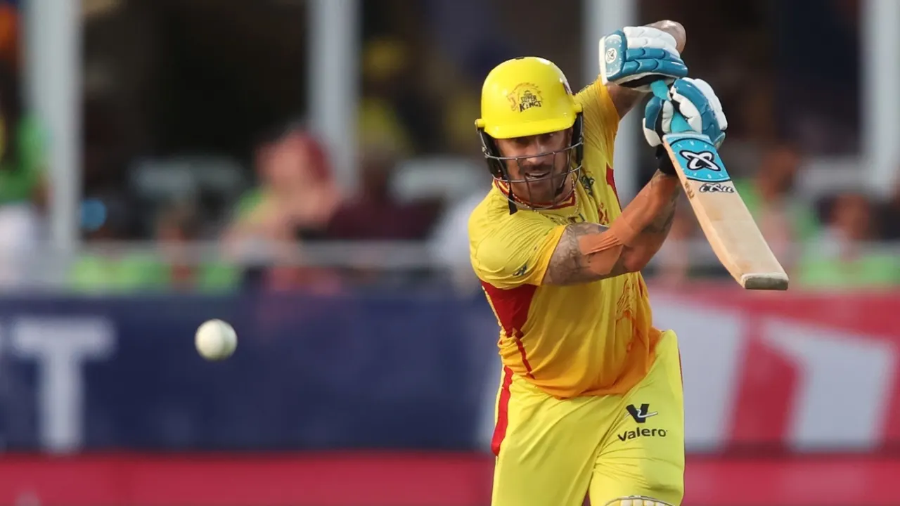 SEO vs TSK Review | Skipper Du Plessis’ power-packed knock takes Texas Super Kings to table top