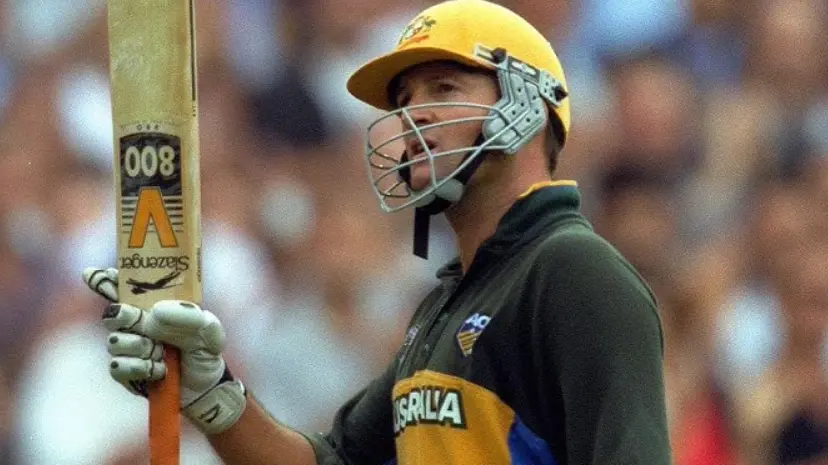 Mark Waugh scored 113 off 122 balls against England.