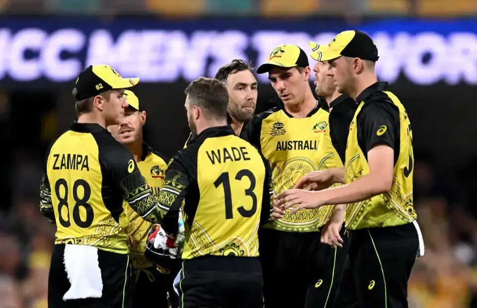 Australia defeated Ireland by 42 runs.
