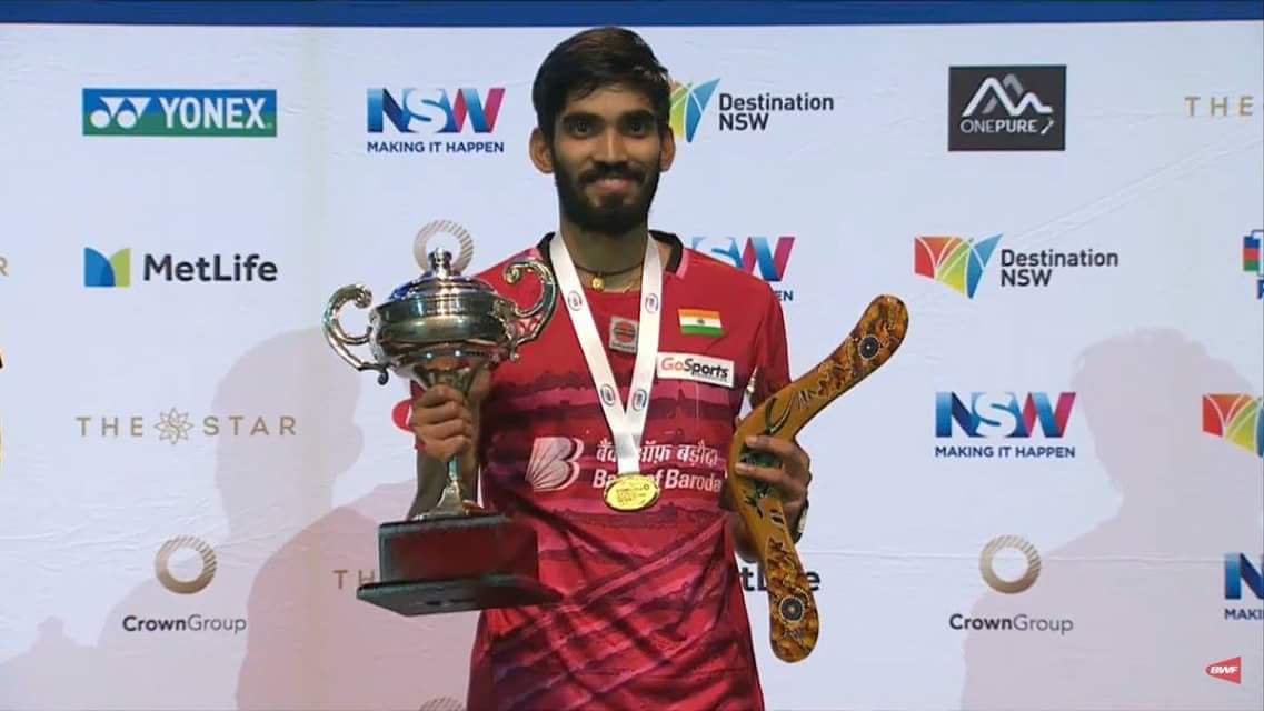 Srikanth Kidambi tops the list of highest earners in badminton for 2017