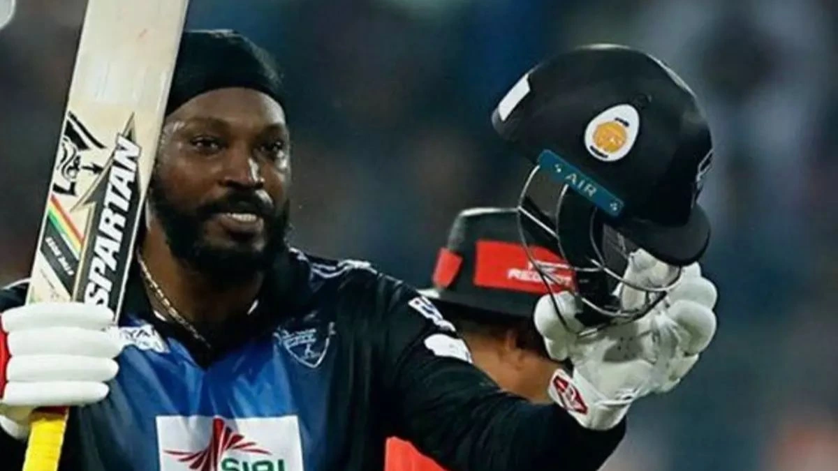 Chris Gayles T20 record of 18 sixes on December 12, 2017.