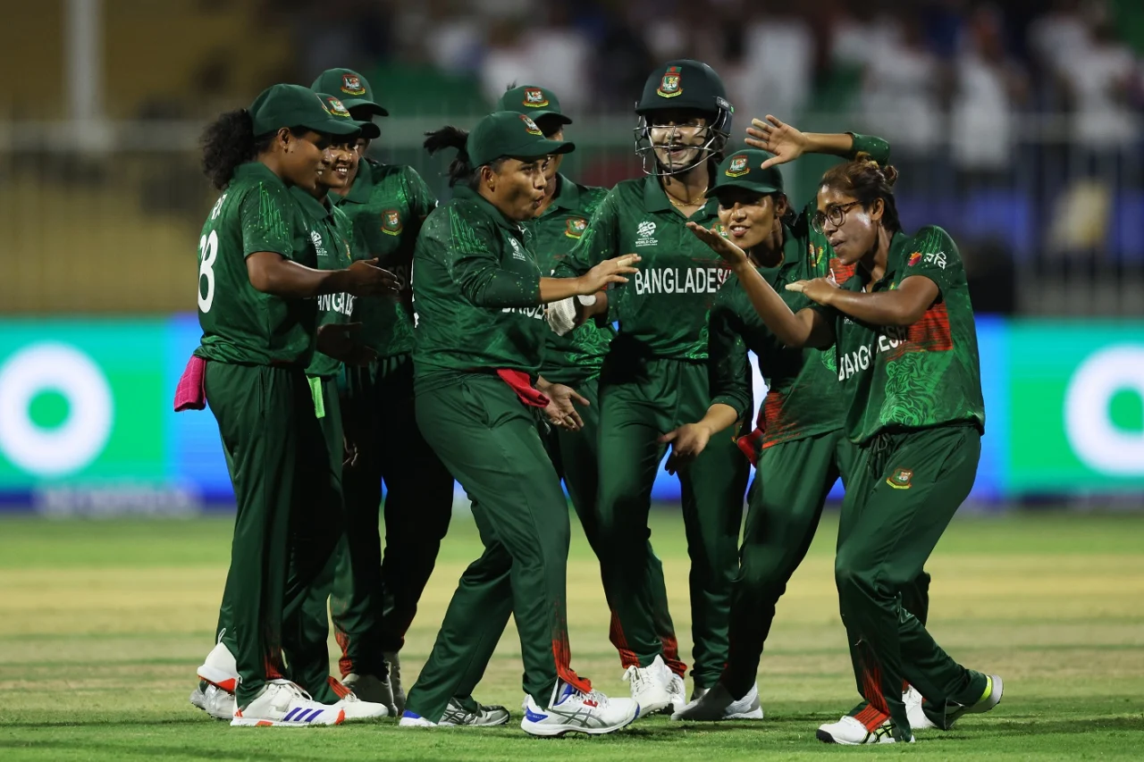 Women’s World Cup | Twitter reacts as Fahima Khatun has Sophia Dunkley in smiles with funky celebration 