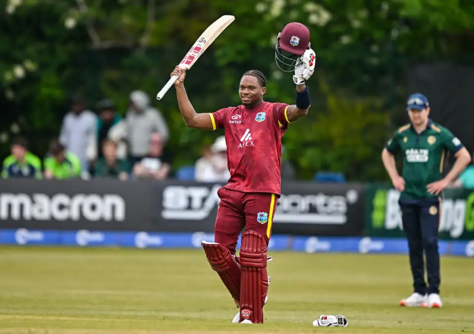 IRE vs WI | Ireland inch closer to series win as rain washes off Carty ton and record Forde fifty