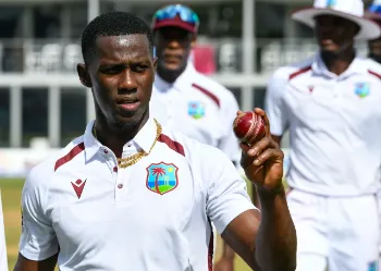 ENG vs WI | Twitter and crowd terrified as Shamar Joseph breaks roof tiles with massive six