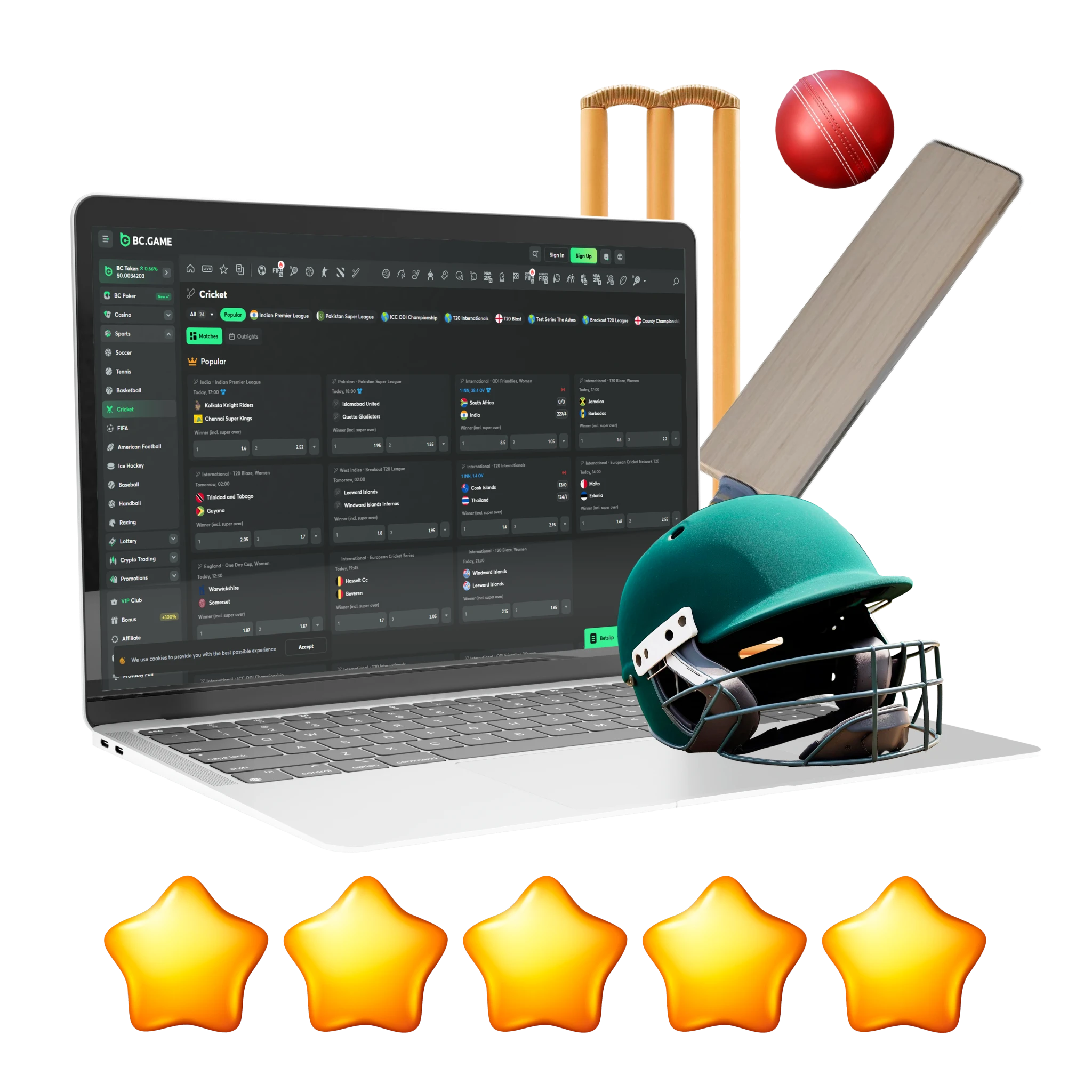 Best Online Betting Sites for Cricket in South Africa | All New Sites for Live Betting